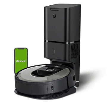 iRobot Roomba i7+ (i755640) Connected Robot Vacuum - Automatic Dirt Disposal - Dual Multi Surface Rubber Brushes - Learns, Maps, and Adapts